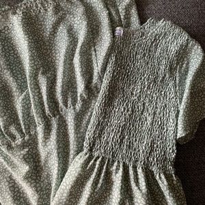 Plus Size - Mint Animal Print Maxi Dress